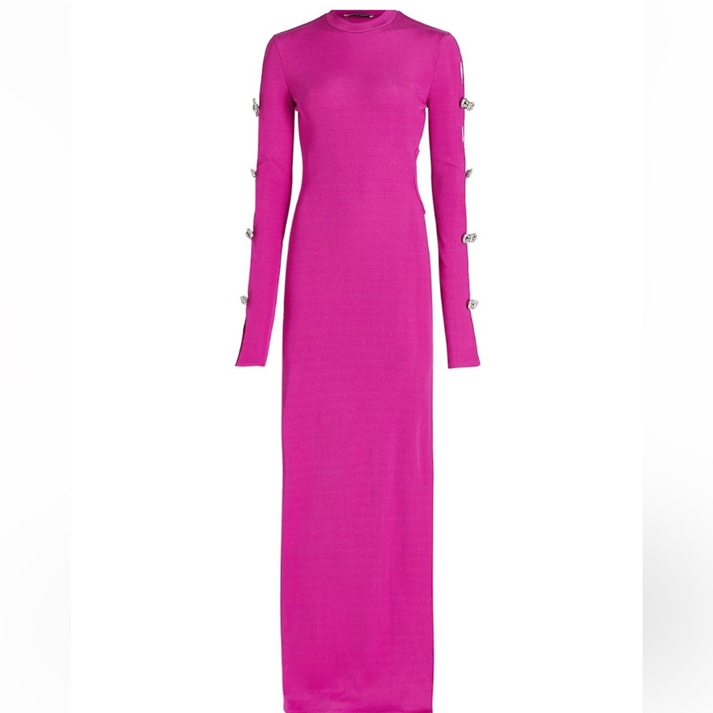 Mach & Mach pink gown